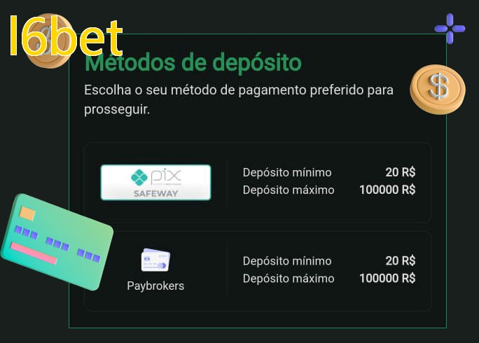 O cassino l6betbet oferece uma grande variedade de métodos de pagamento