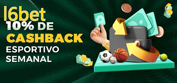 10% de bônus de cashback na l6bet